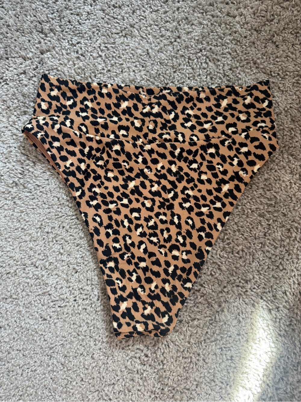 Aerie Leopard Print Two-Piece Bikini Set - Large Top Medium Bottoms - Picture 7 of 8